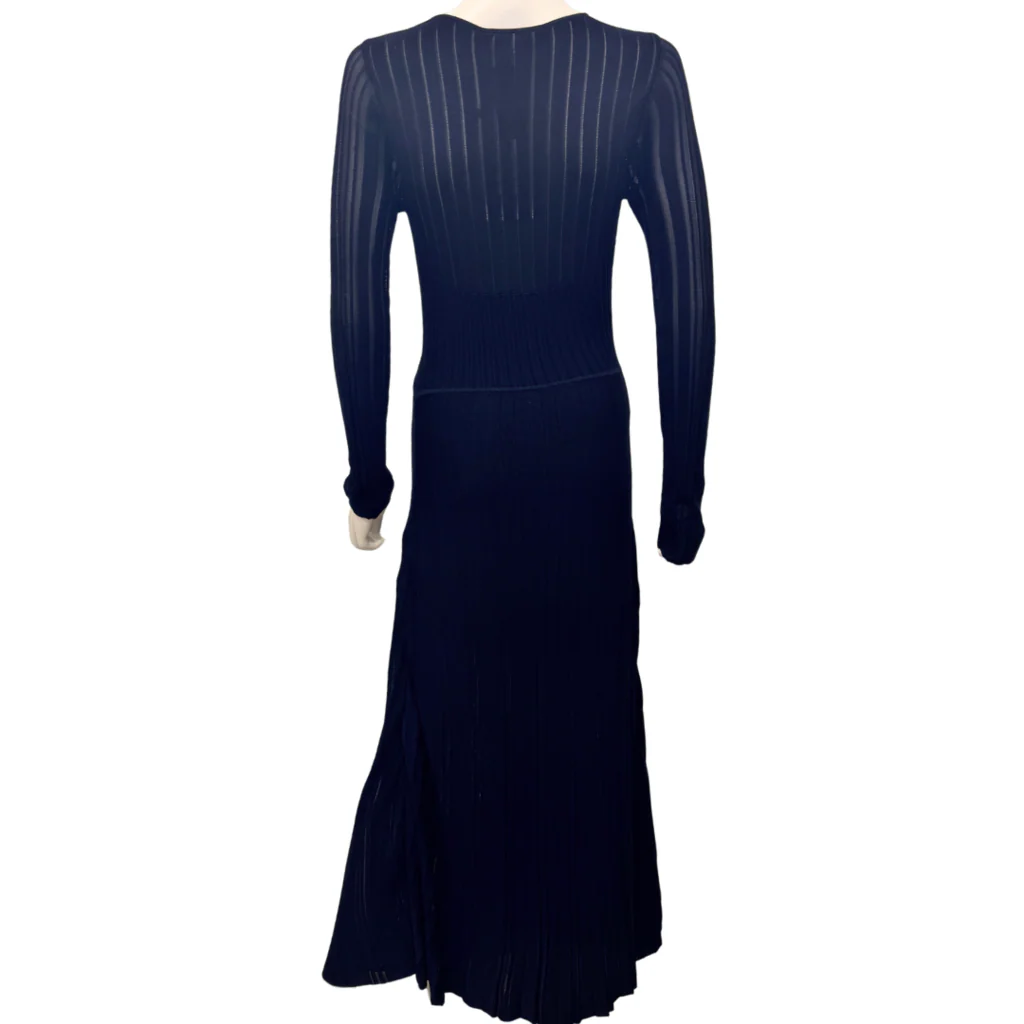 Maria McManus Black Viscose Dress, M (NWT) - Image 3
